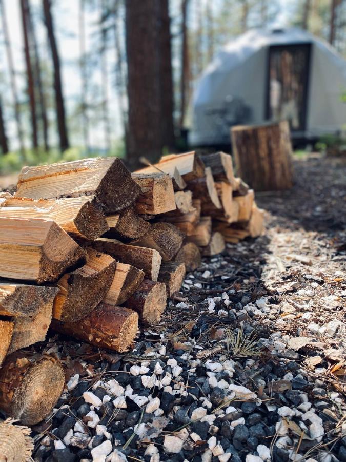 Skywoods.Glamping Villa Molėtai Eksteriør bilde